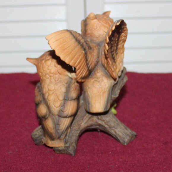 Vintage Collectible Homco Owl Figurine - Picture 3 of 4